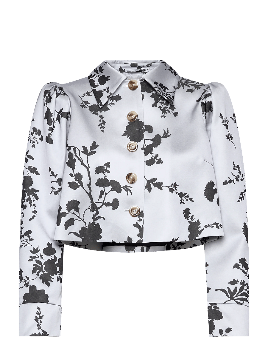 by Ti Mo - Tailored Satin Jacket - chemises en jeans - 494 - blue meadow - 1