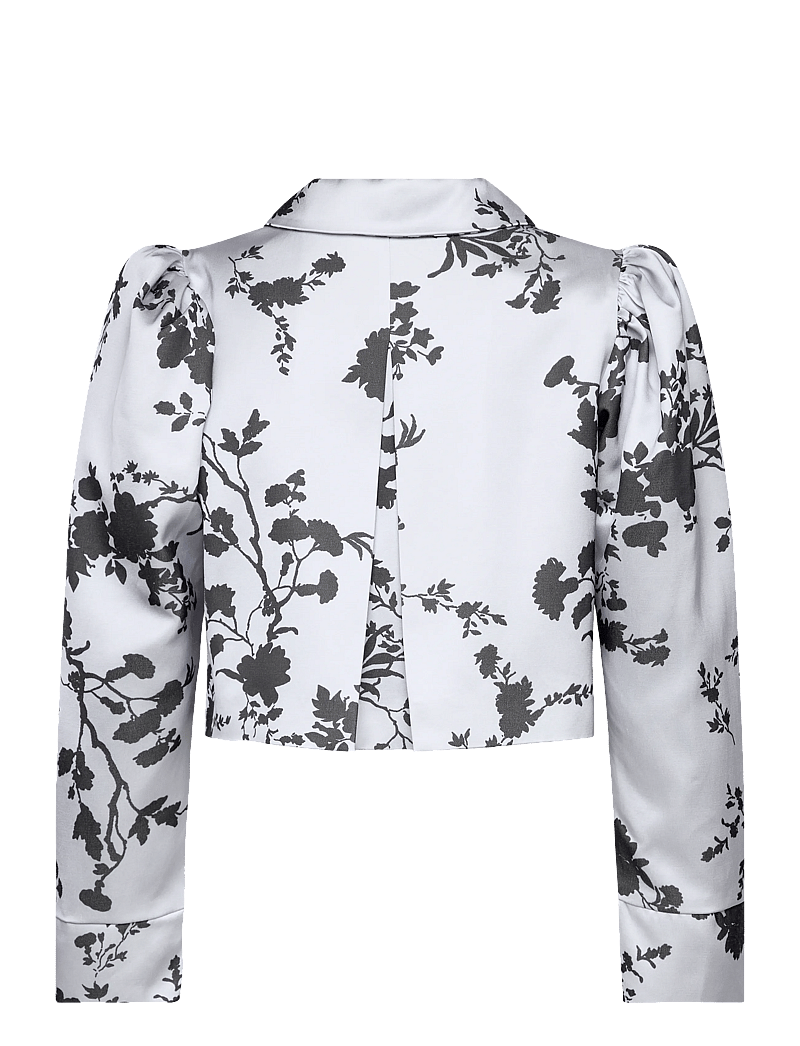 by Ti Mo - Tailored Satin Jacket - jeansskjortor - 494 - blue meadow - 2