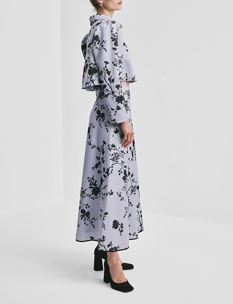 by Ti Mo - Tailored Satin Jacket - jeansskjortor - 494 - blue meadow - 4