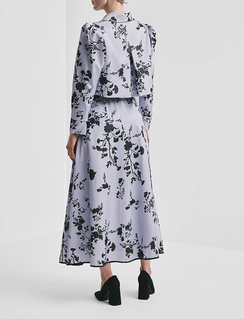 by Ti Mo - Tailored Satin Jacket - jeansskjortor - 494 - blue meadow - 5