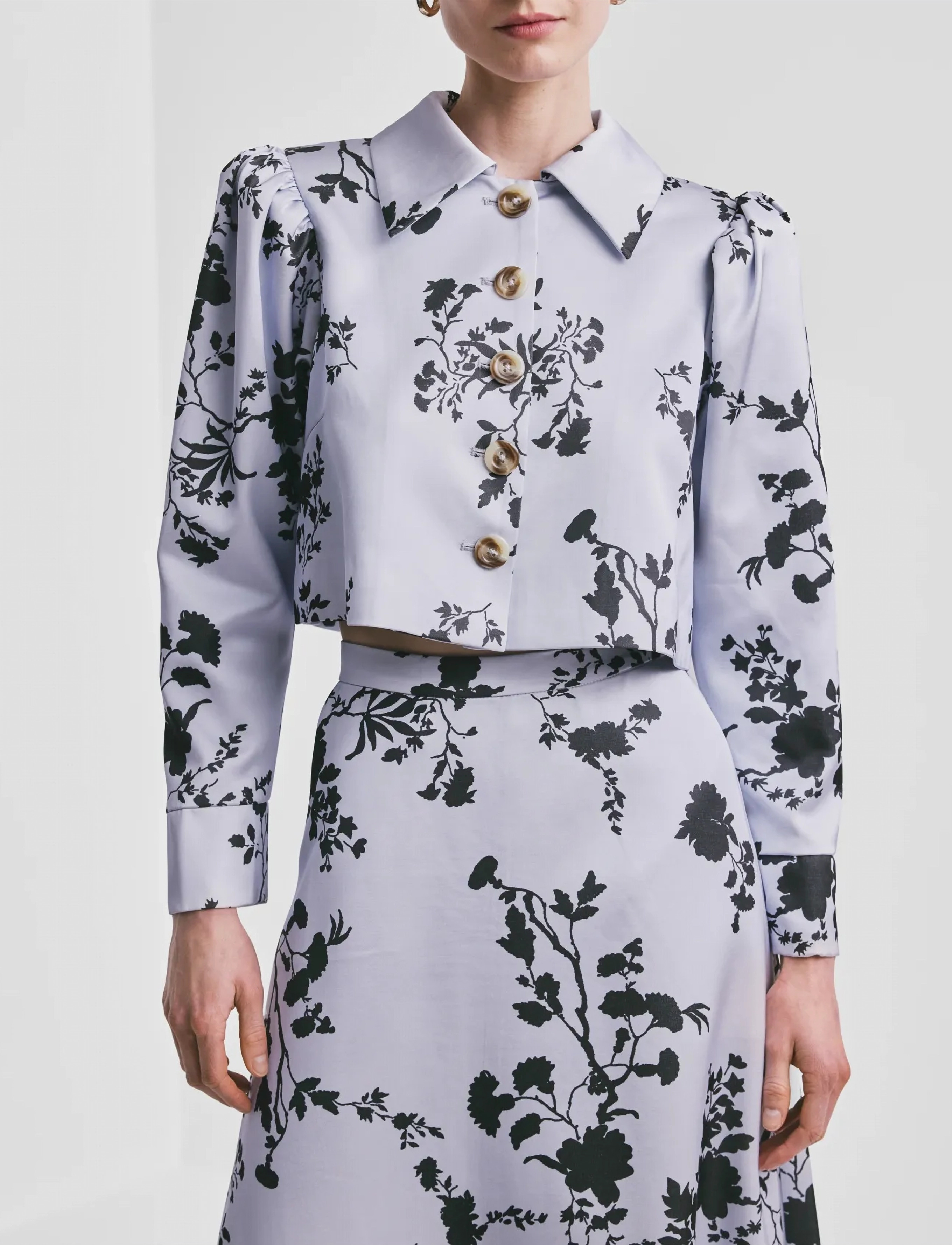 By Ti Mo Tailored Satin Jacket kavajer & blazers dam – bild 5