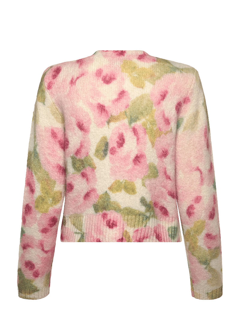 by Ti Mo - *Hairy Knit Jacket - wolljacken - 677 - blush rose - 1