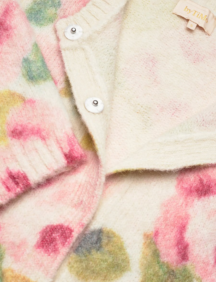 by Ti Mo - *Hairy Knit Jacket - 677 - blush rose - 2