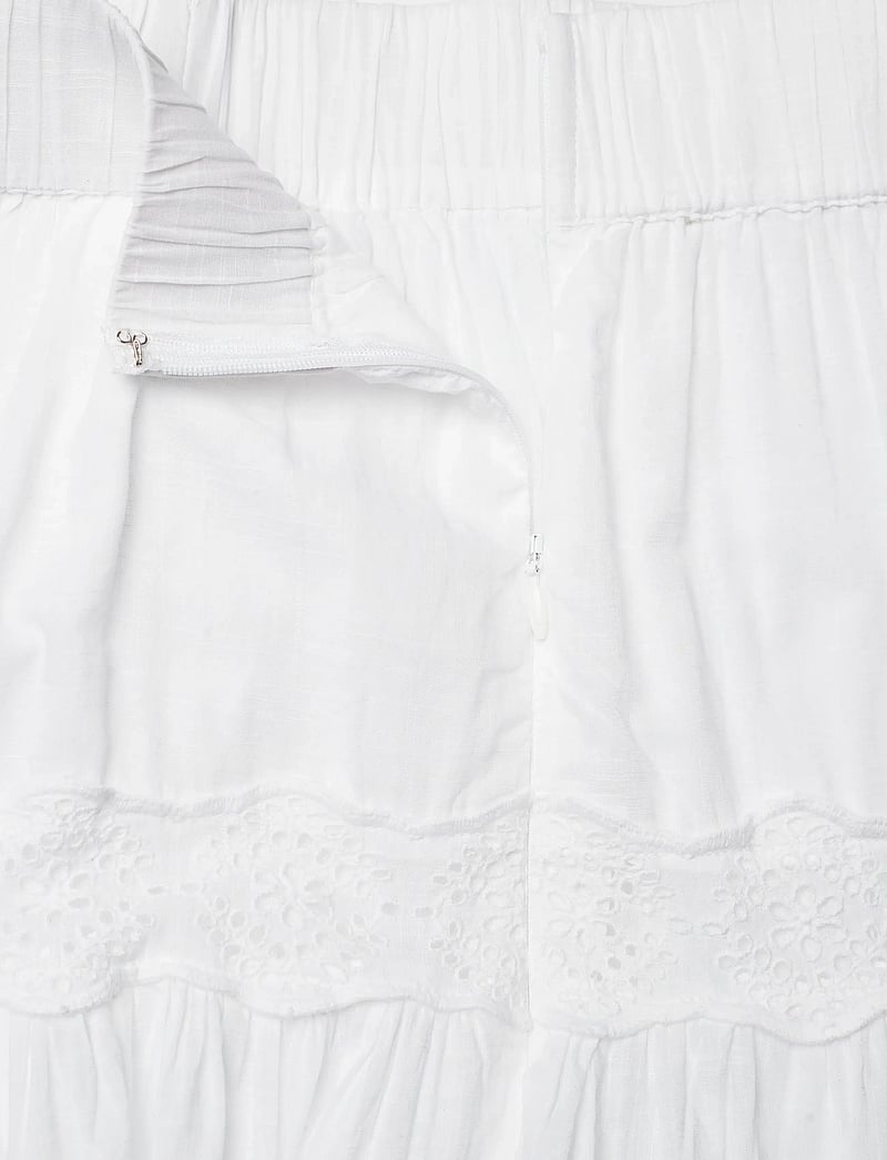 by Ti Mo - Cotton Slub Skirt - maxi skirts - 001 - white - 2