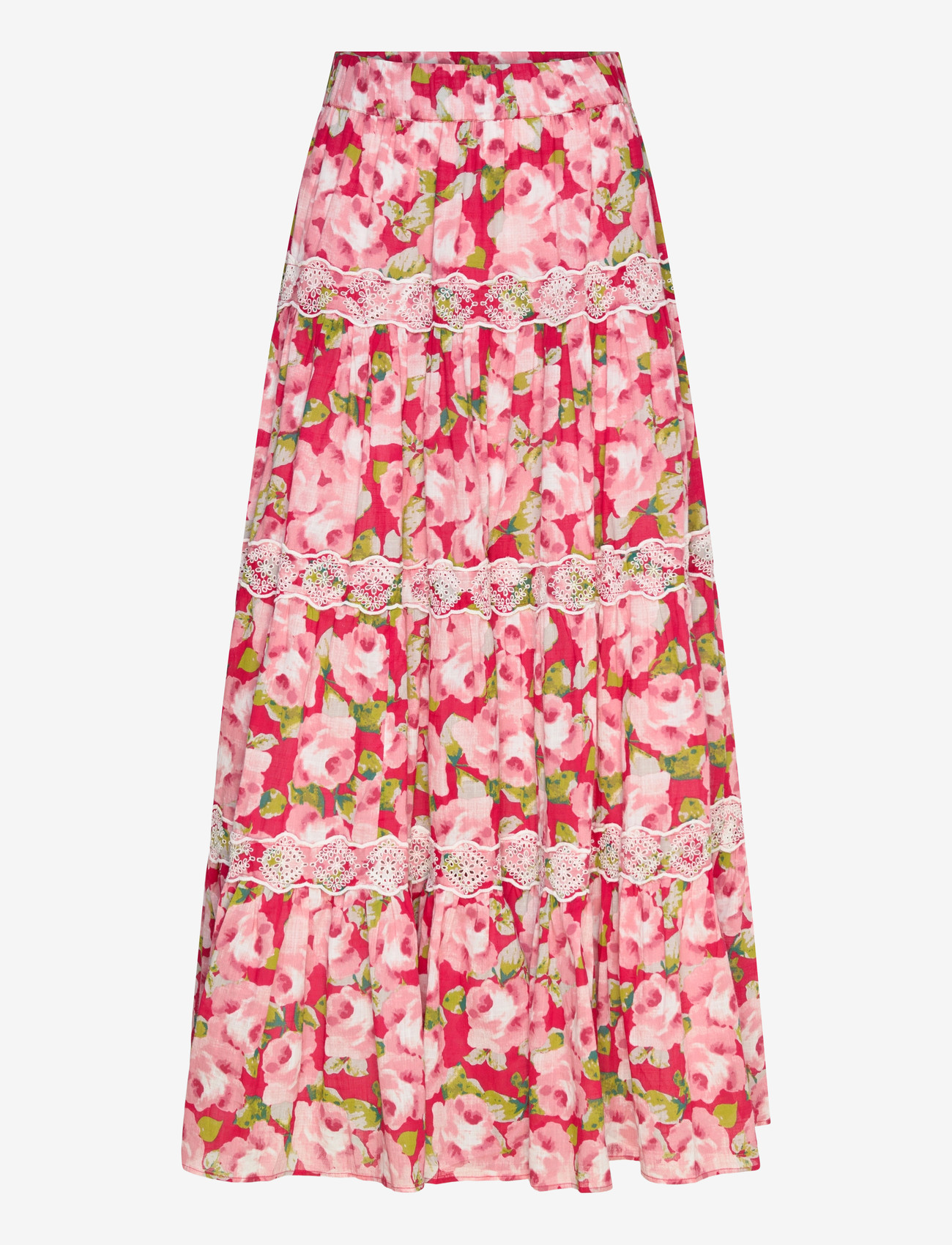 by Ti Mo - Cotton Slub Skirt - maxi skirts - 601 - romace - 0