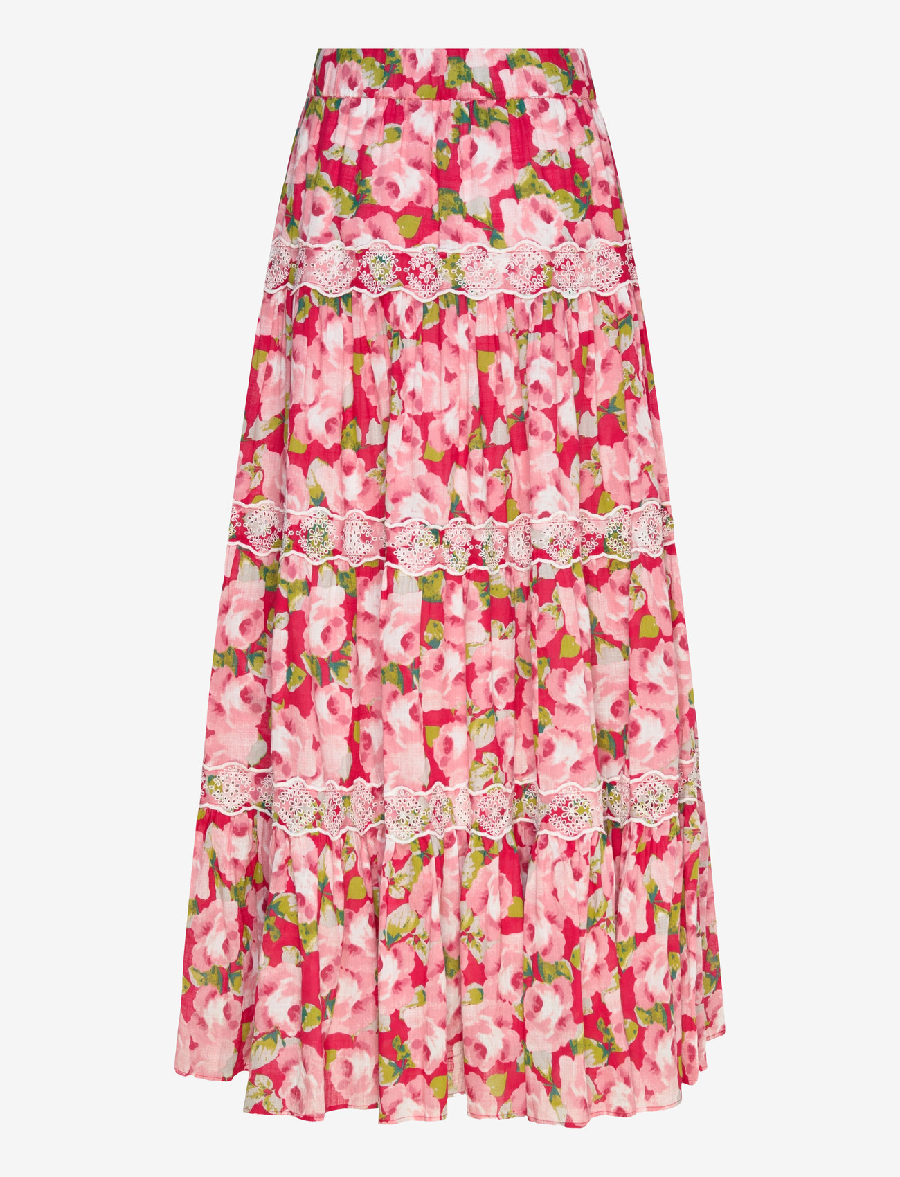 by Ti Mo - Cotton Slub Skirt - maxi skirts - 601 - romace - 1