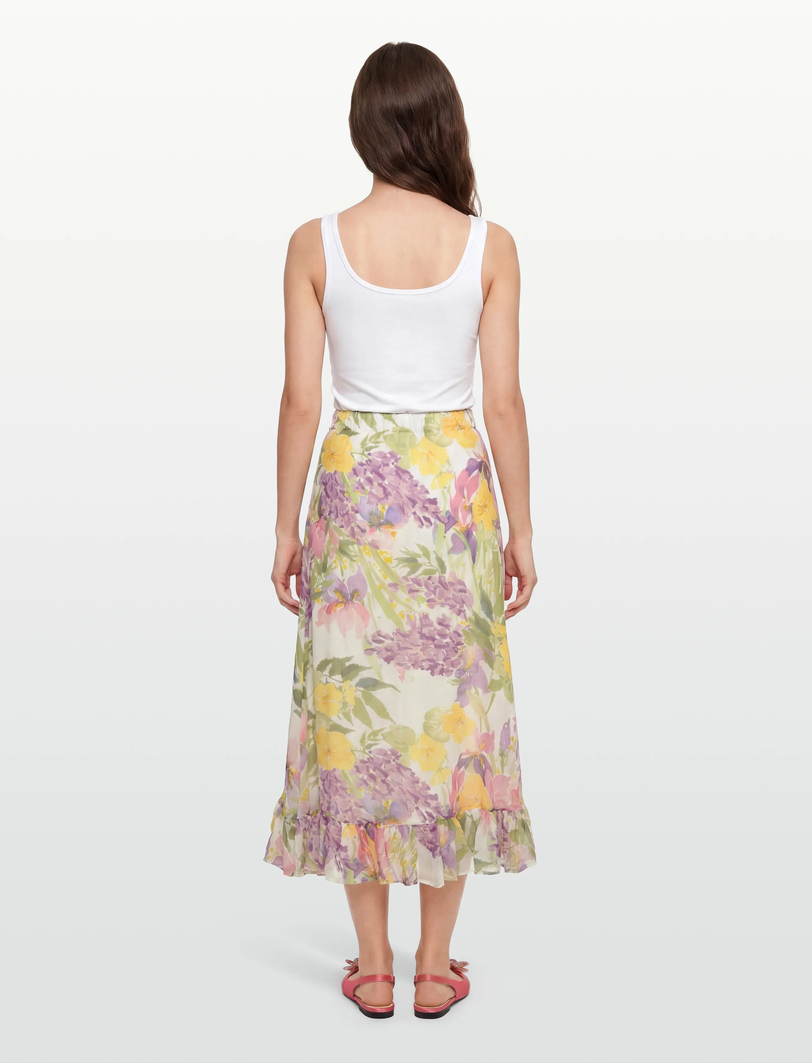 by Ti Mo - Organza Flounce Skirt - jupes longues - 583 - springfield - 4