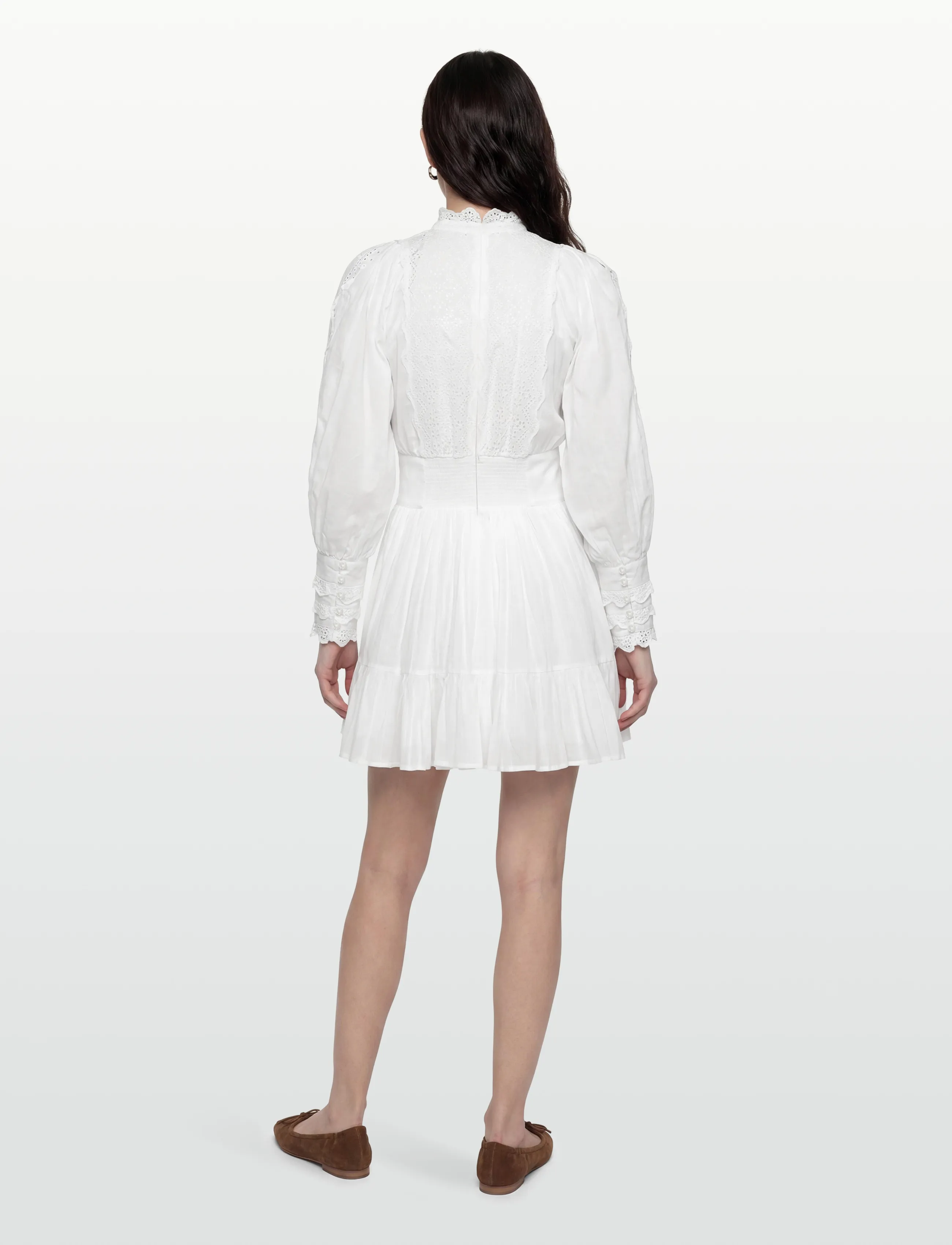 By Ti Mo Cotton Slub Mini Dress korta klänningar dam – bild 3