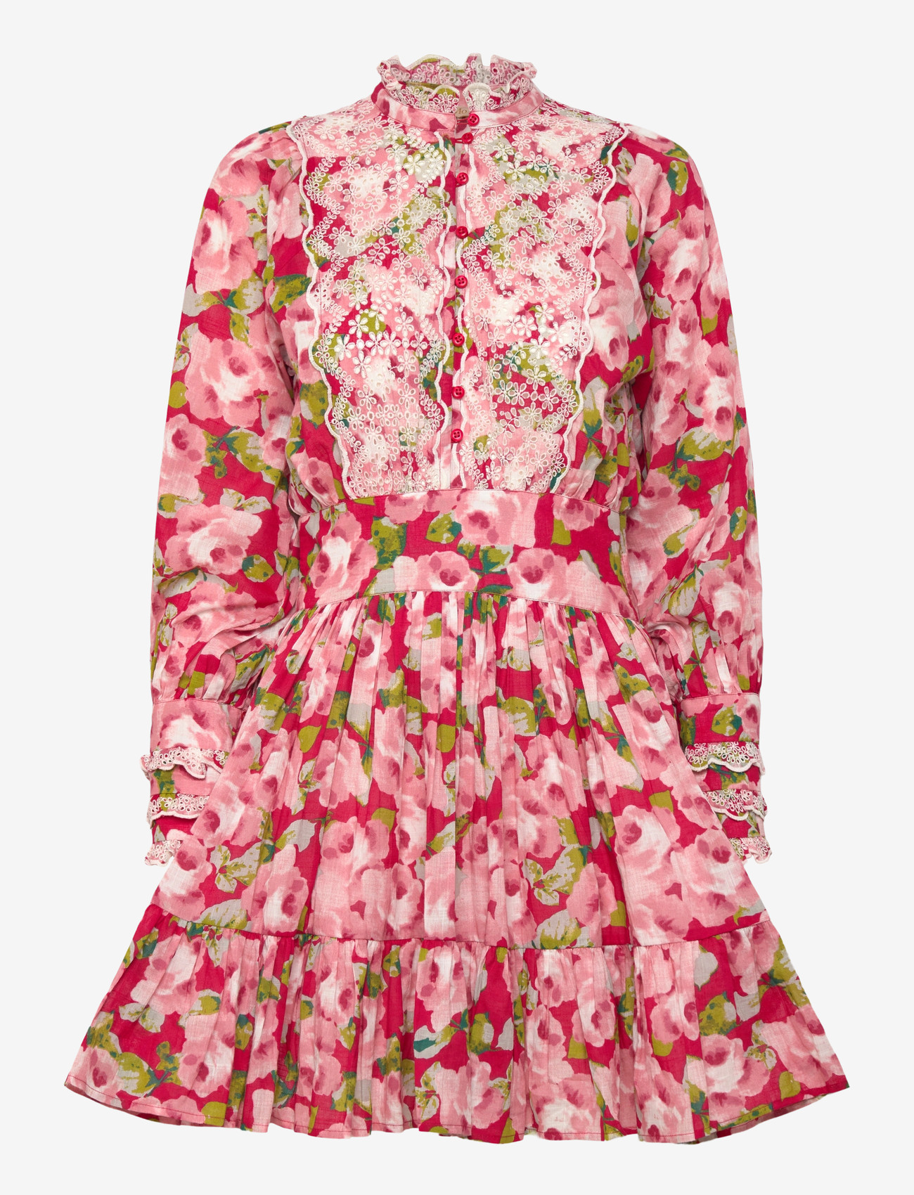 by Ti Mo - Cotton Slub Mini Dress - short dresses - 601-romace - 1