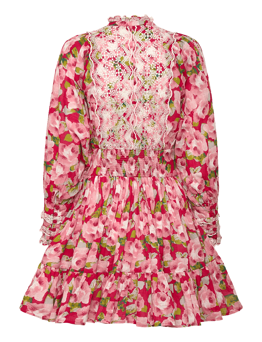 by Ti Mo - Cotton Slub Mini Dress - konfirmasjon - 601-romace - 2