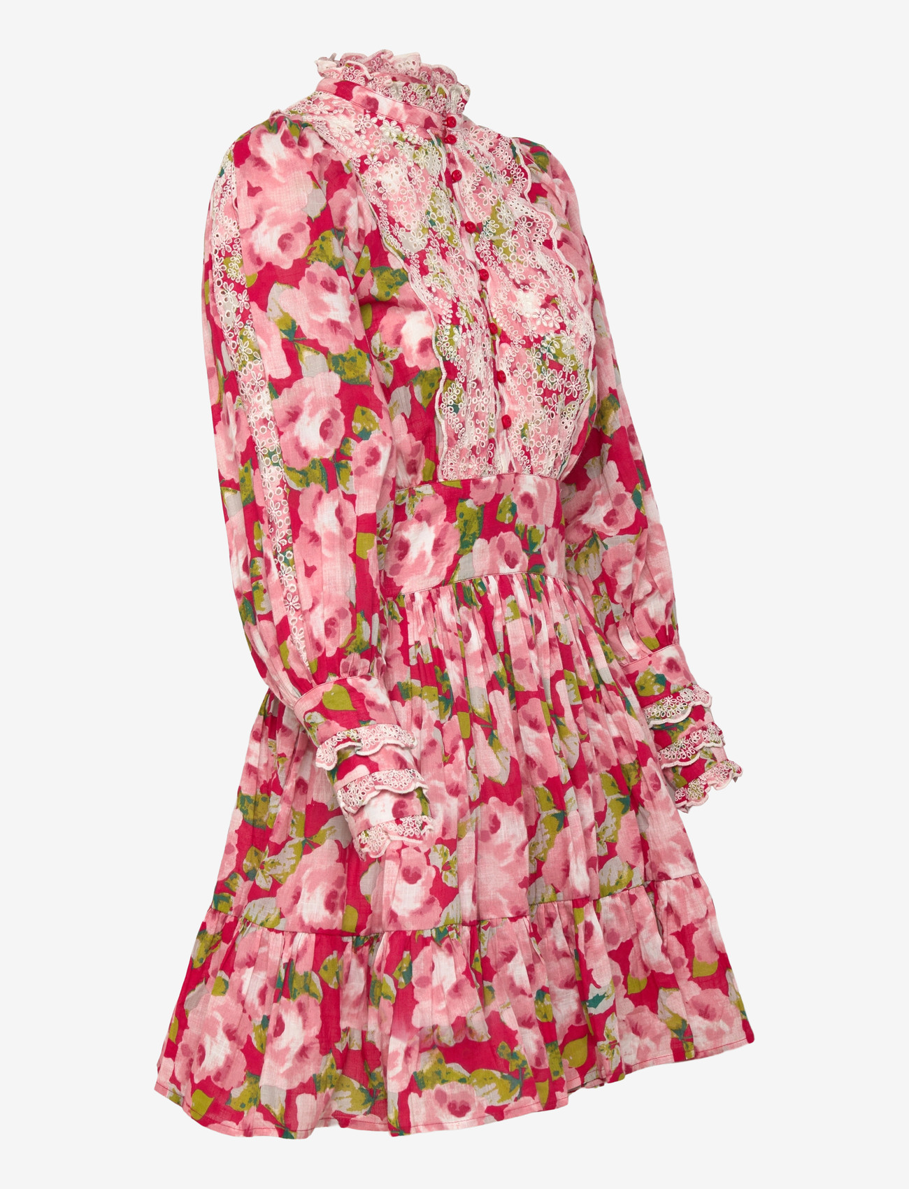 by Ti Mo - Cotton Slub Mini Dress - short dresses - 601-romace - 3