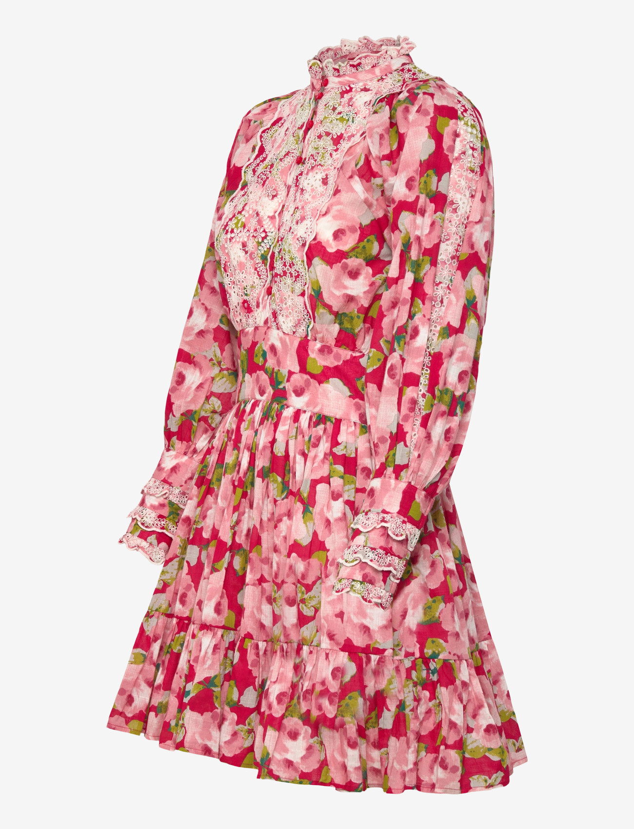 by Ti Mo - Cotton Slub Mini Dress - short dresses - 601-romace - 4