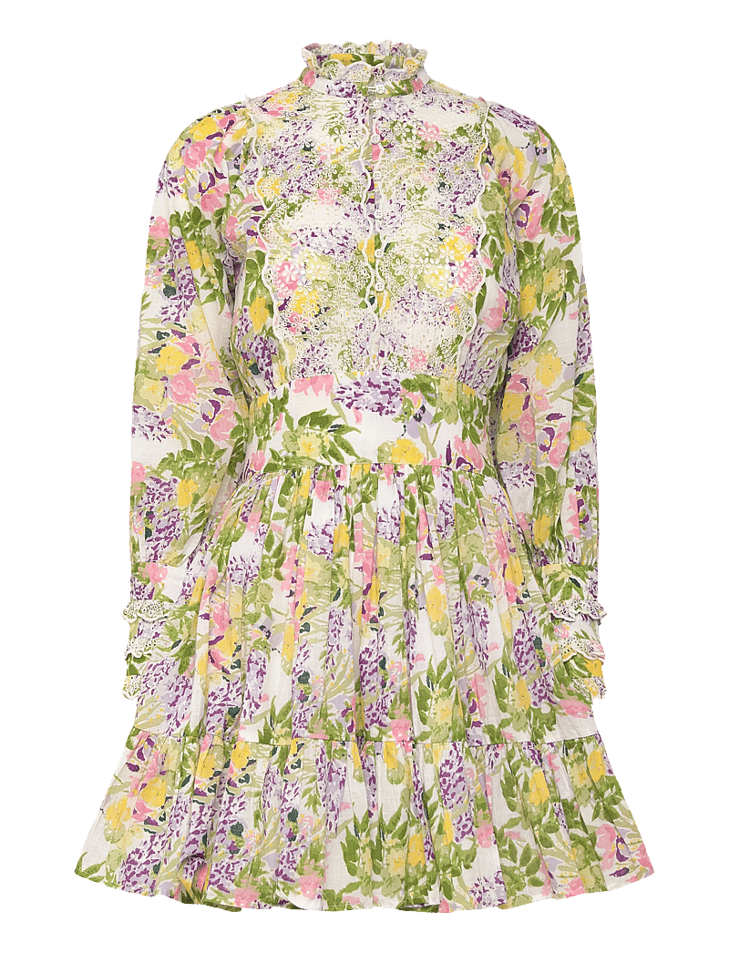 by Ti Mo - Cotton Slub Mini Dress - short dresses - 603-summerlilacs - 0