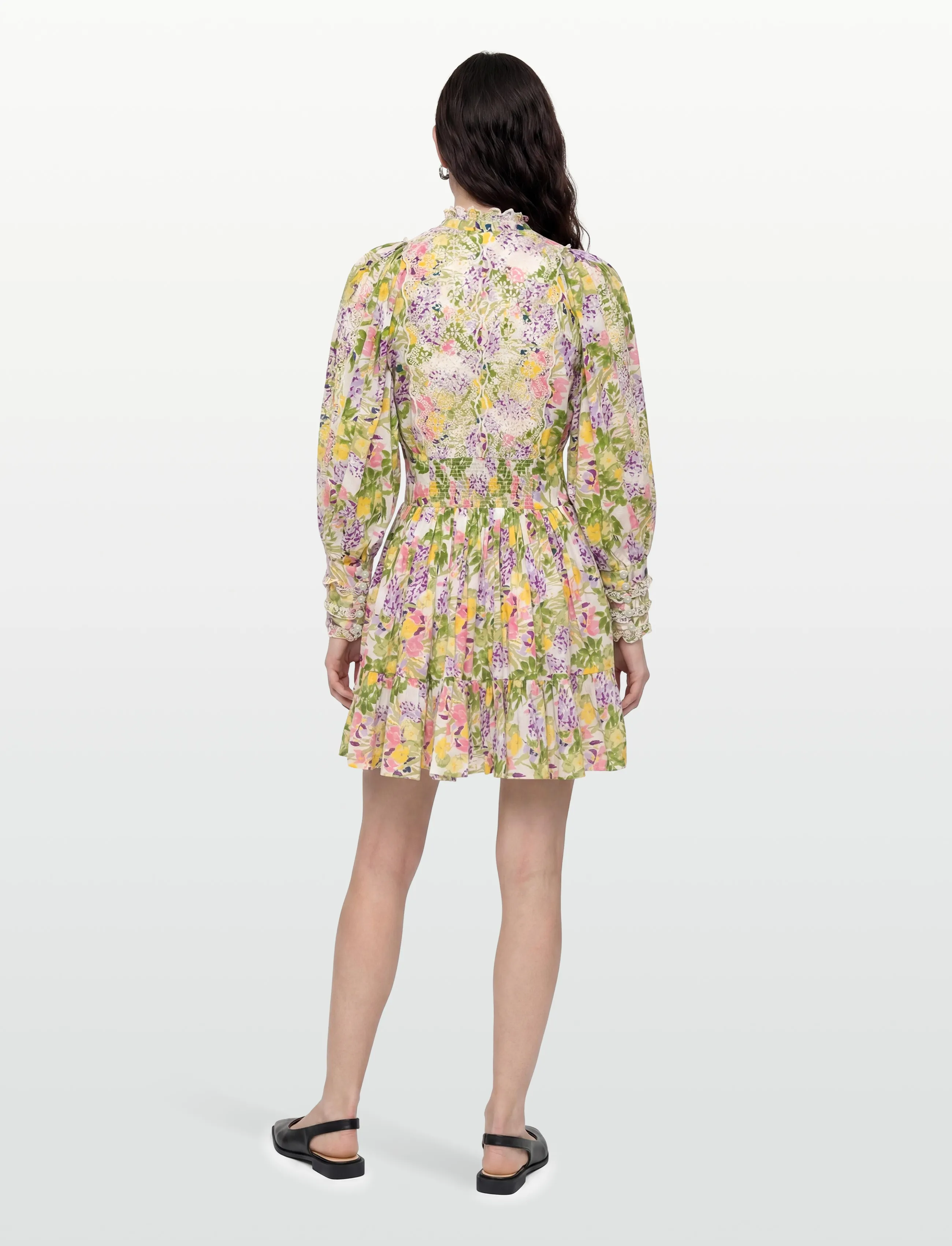 By Ti Mo Cotton Slub Mini Dress korta klänningar dam – bild 3