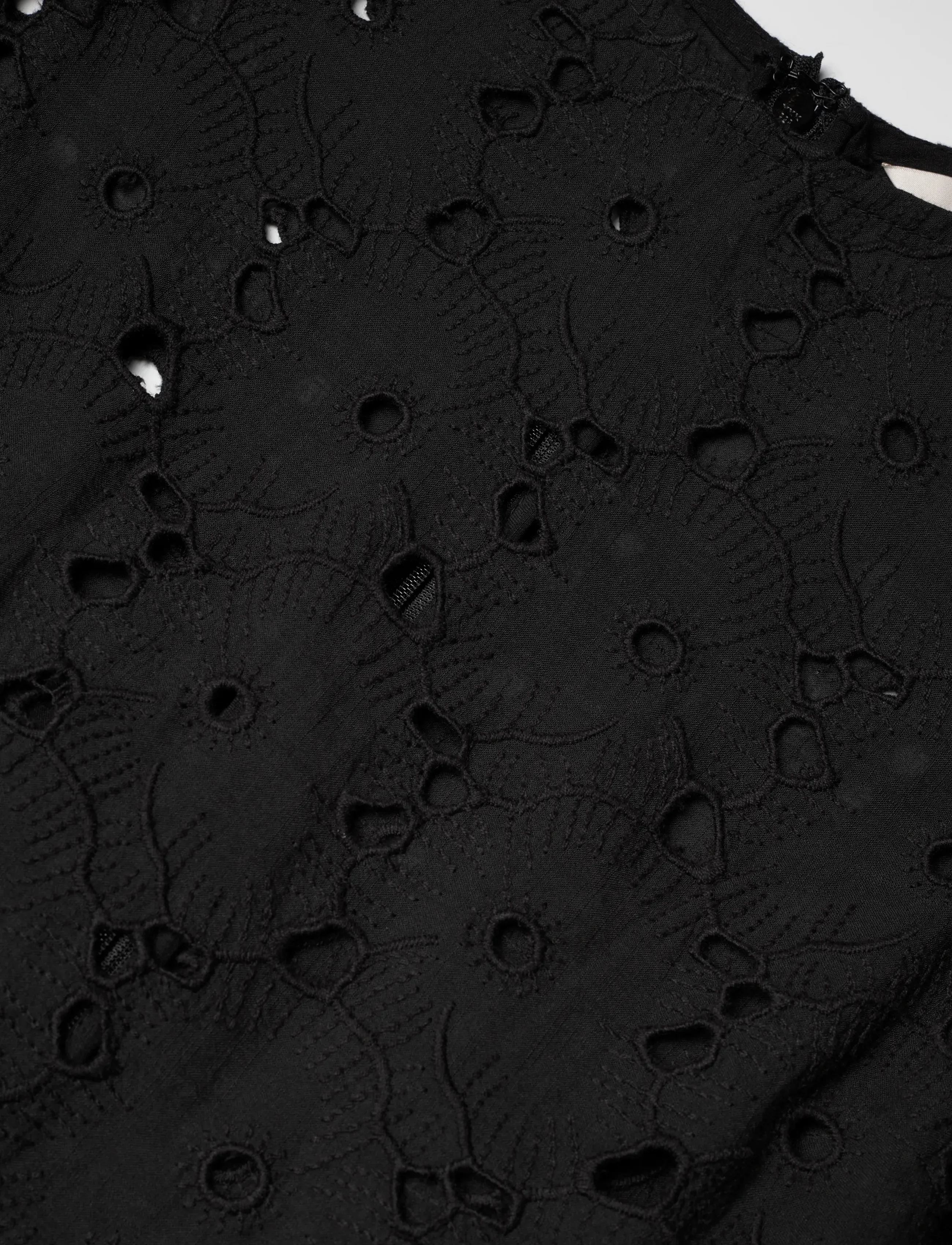 by Ti Mo - Broderie Anglaise Maxi Dress - maxikjoler - 99-black - 5