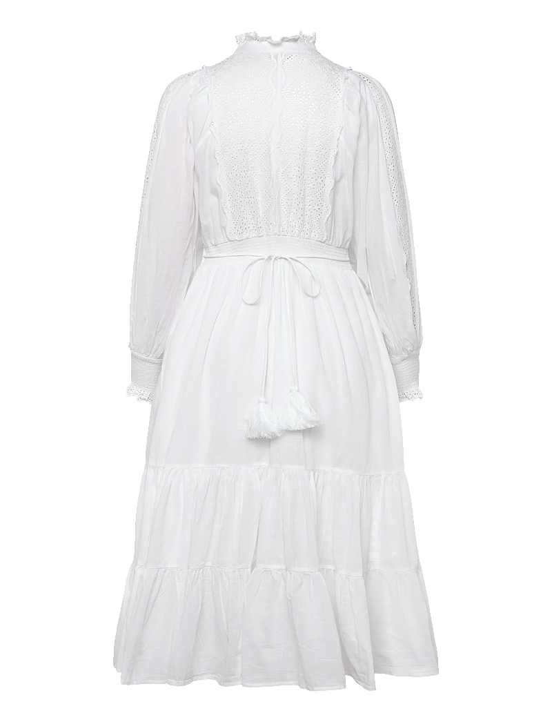 by Ti Mo - Cotton Slub Midi Dress - midi dresses - 1-white - 1