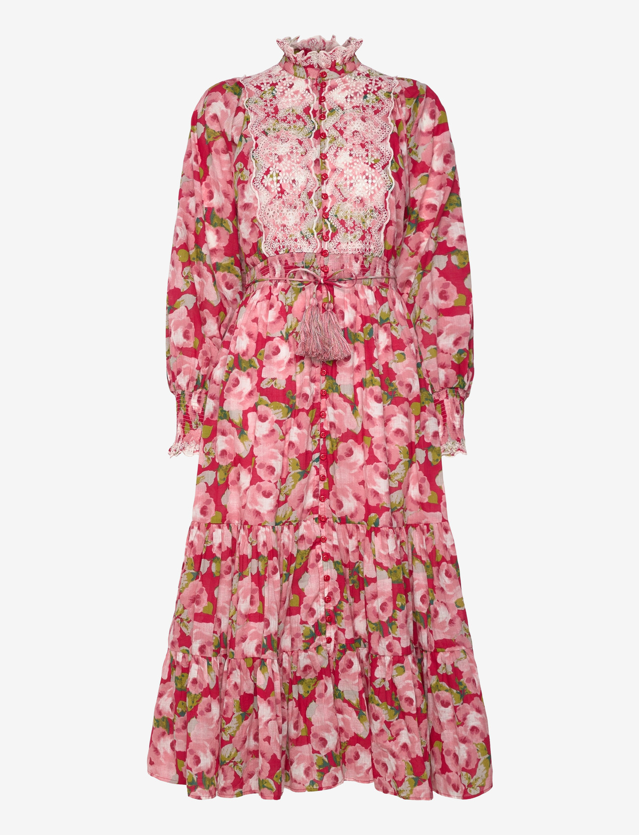 by Ti Mo - Cotton Slub Midi Dress - midi-kleider - 601-romace - 0