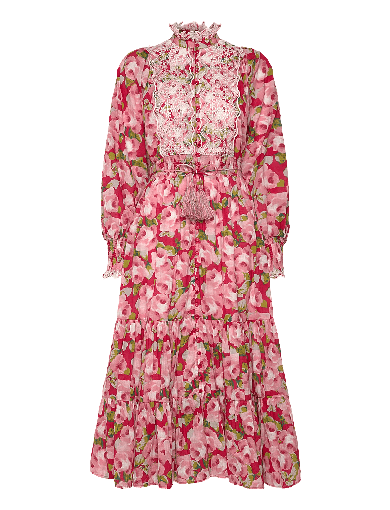 by Ti Mo - Cotton Slub Midi Dress - midi-kleider - 601-romace - 0