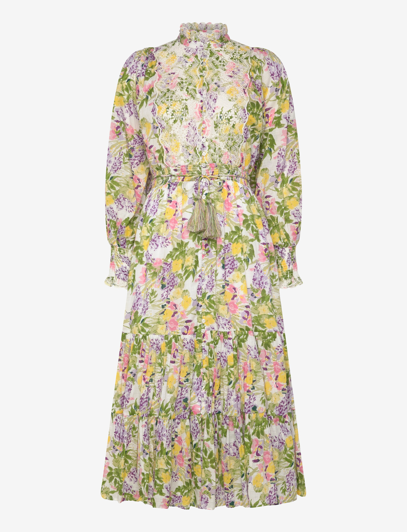 by Ti Mo - Cotton Slub Midi Dress - midi dresses - 603-summerlilacs - 0