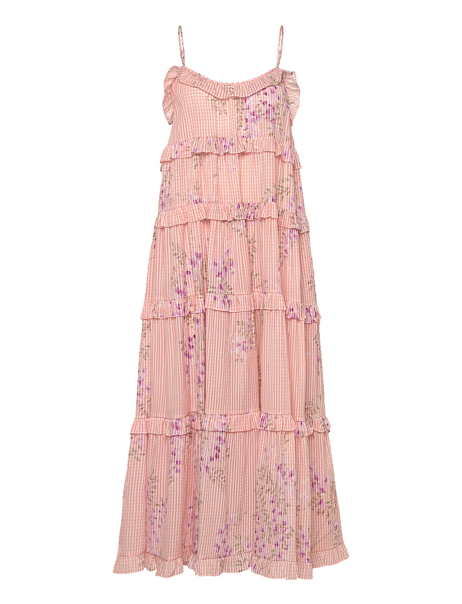 by Ti Mo - Checks Strap Dress - maxi dresses - 588-flourish - 1