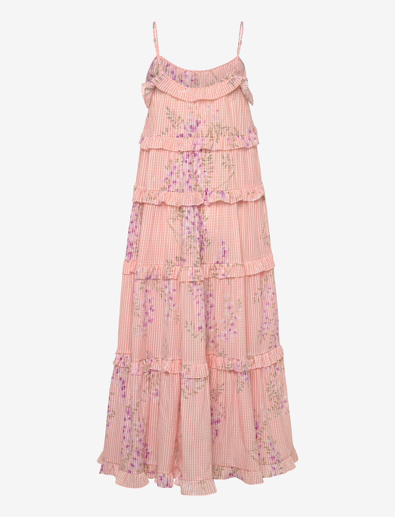 by Ti Mo - Checks Strap Dress - maxi dresses - 588-flourish - 1