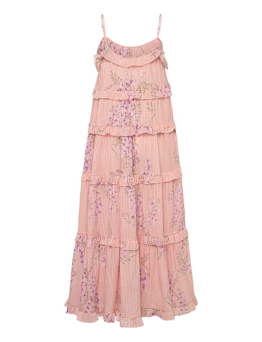 by Ti Mo - Checks Strap Dress - maxi dresses - 588-flourish - 2