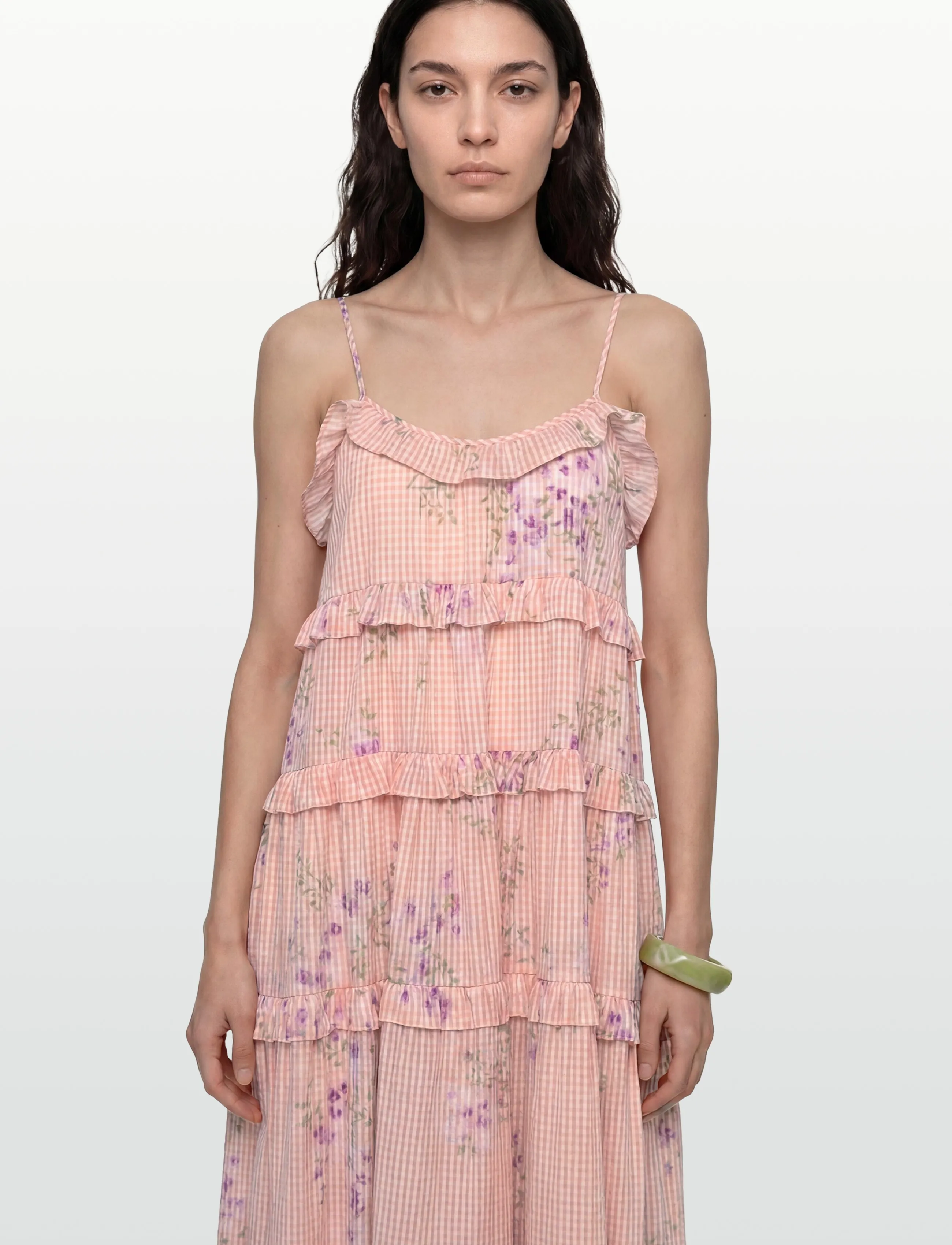 by Ti Mo - Checks Strap Dress - maxikjoler - 588-flourish - 3