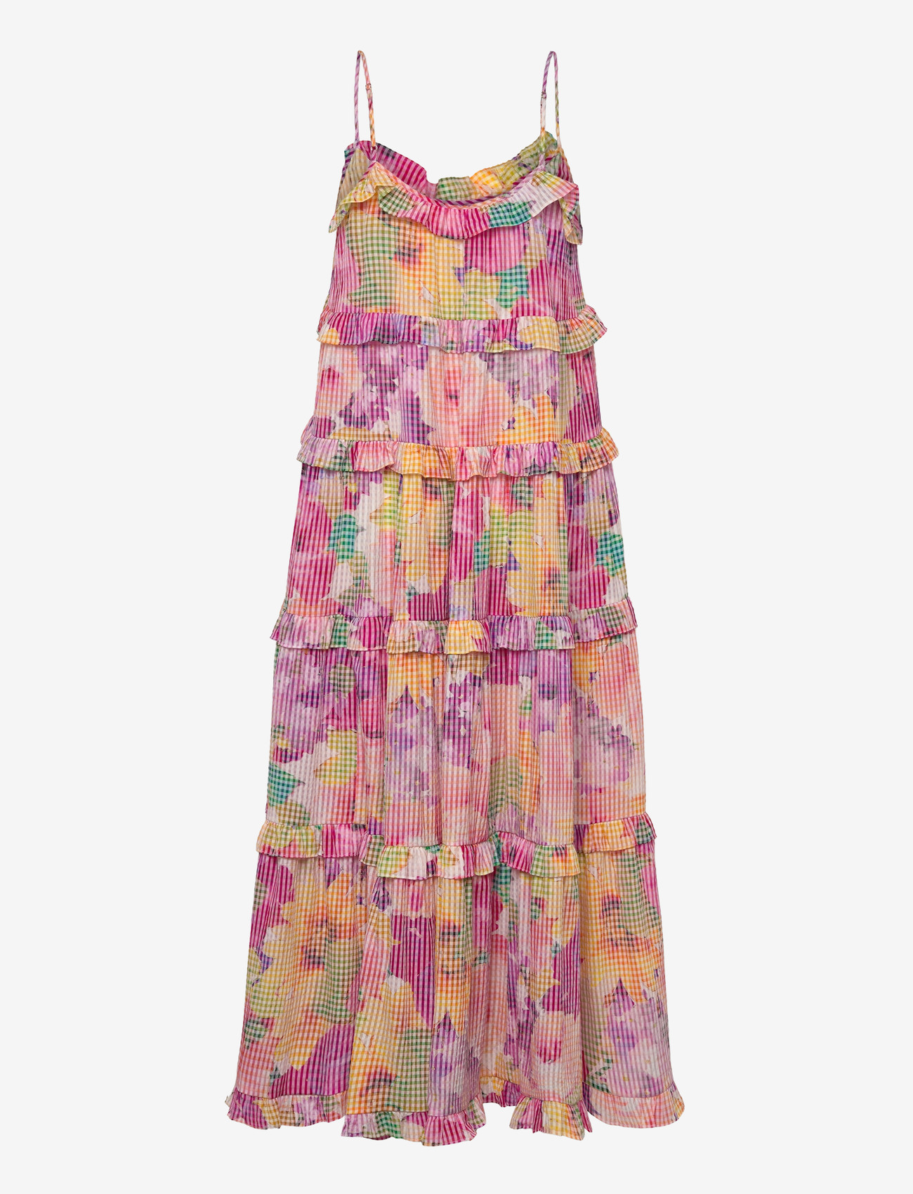 by Ti Mo - Checks Strap Dress - maxi dresses - 589-confetti - 2