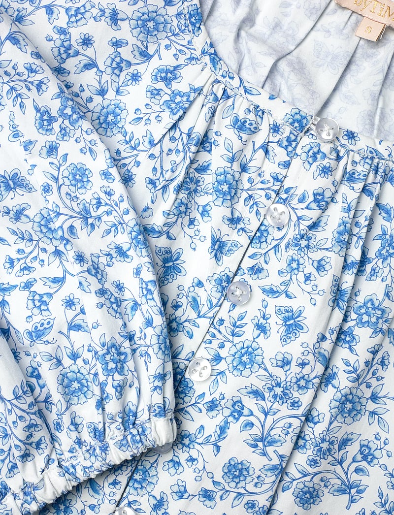 by Ti Mo - Poplin Mini Dress - short dresses - 622-azuremeadow - 2