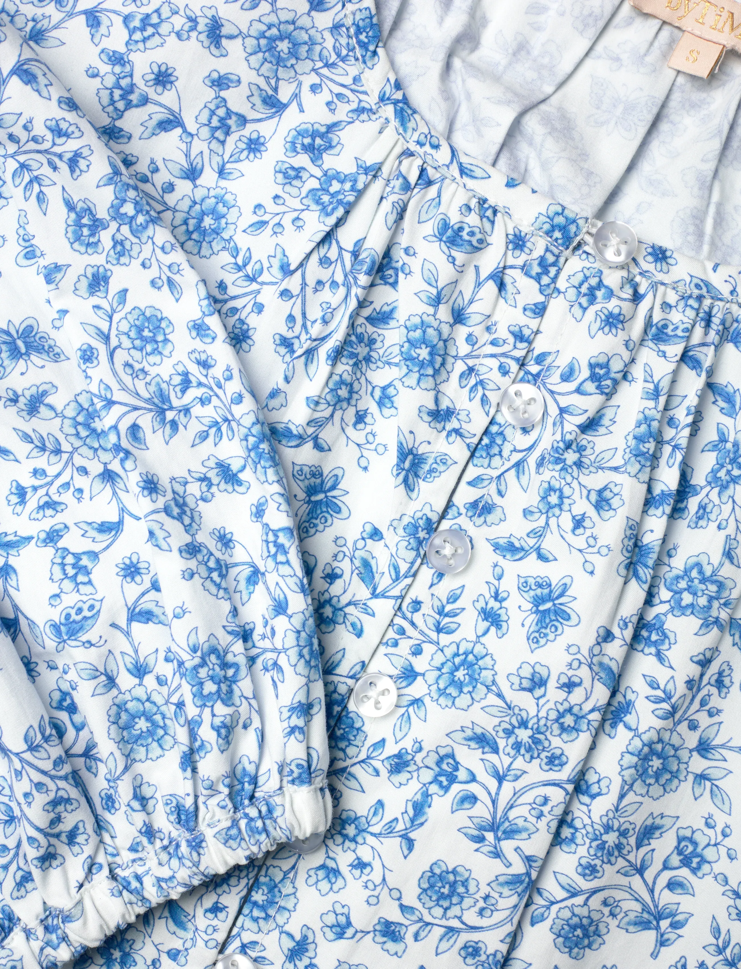 by Ti Mo - Poplin Mini Dress - kurze kleider - 622-azuremeadow - 2
