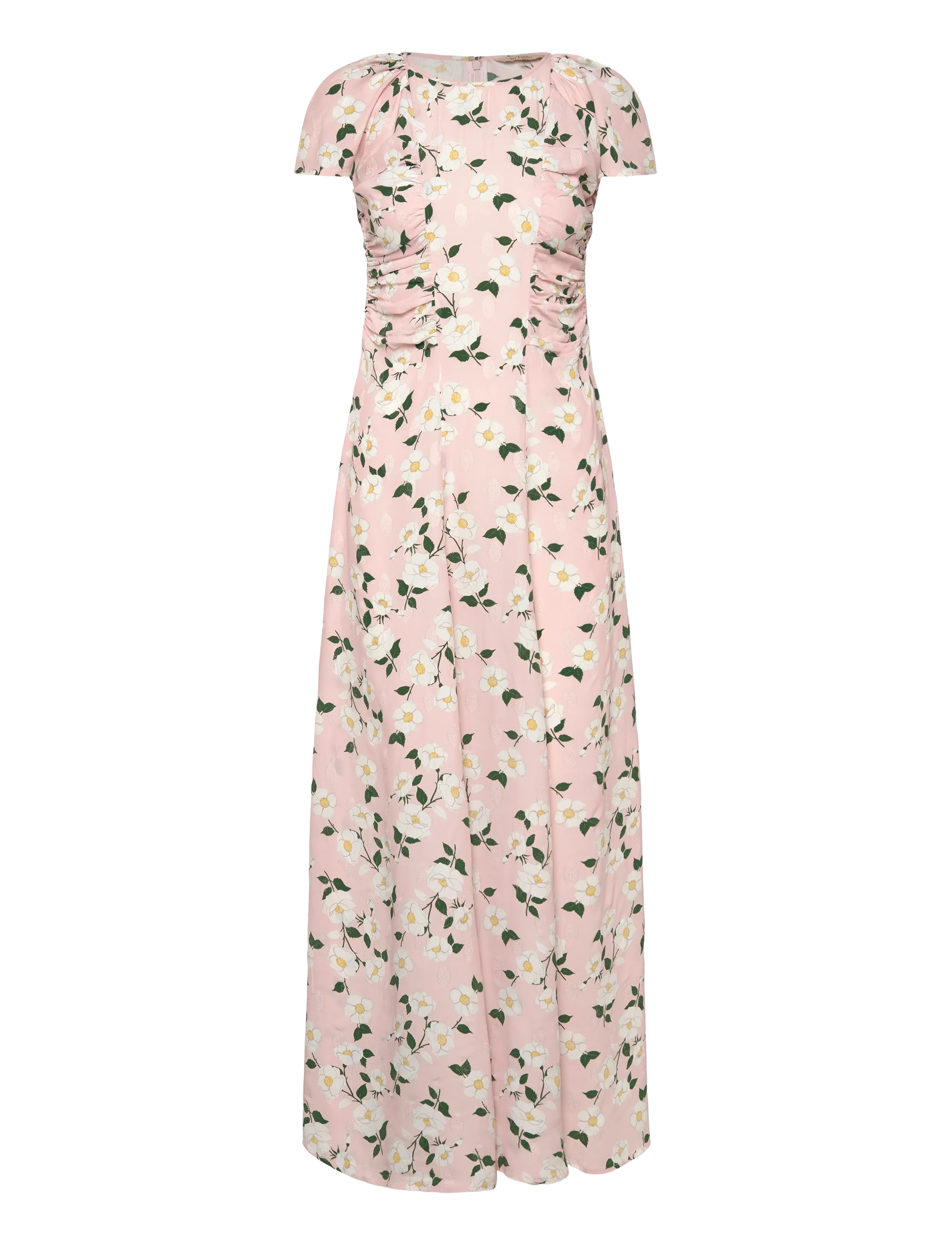 BY TI MO Spring Rouching Kleid Pink - S - Damen