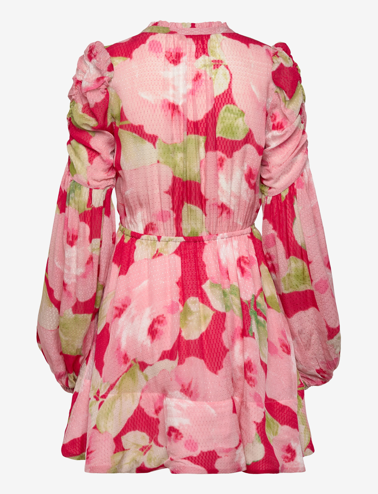 by Ti Mo - Dotted Georgette V-Neck Dress - vasaras kleitas - 597-romance - 1