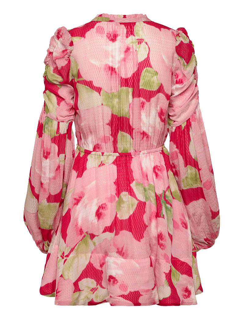 by Ti Mo - Dotted Georgette V-Neck Dress - vasaras kleitas - 597-romance - 1