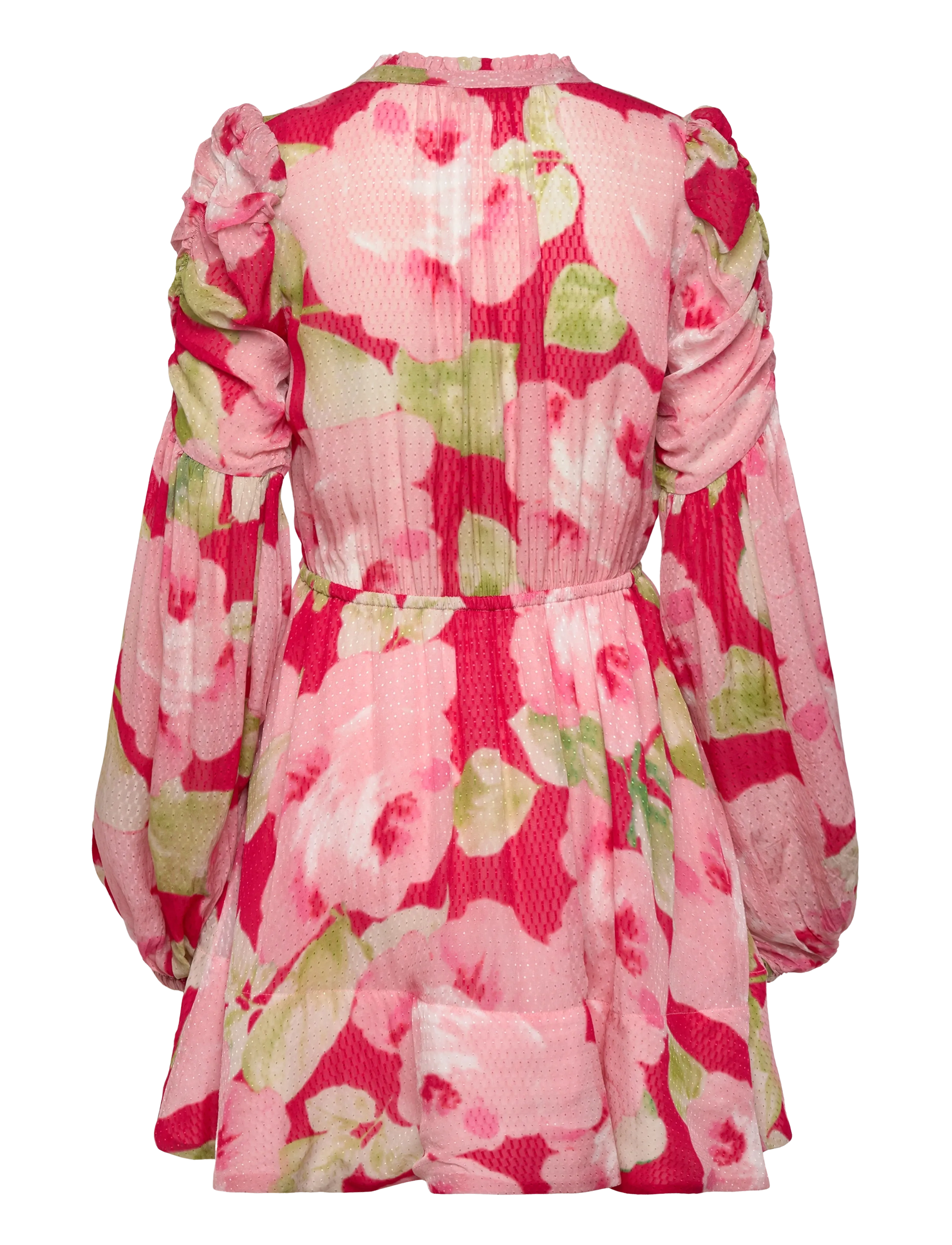 by Ti Mo - Dotted Georgette V-Neck Dress - suvekleidid - 597-romance - 1