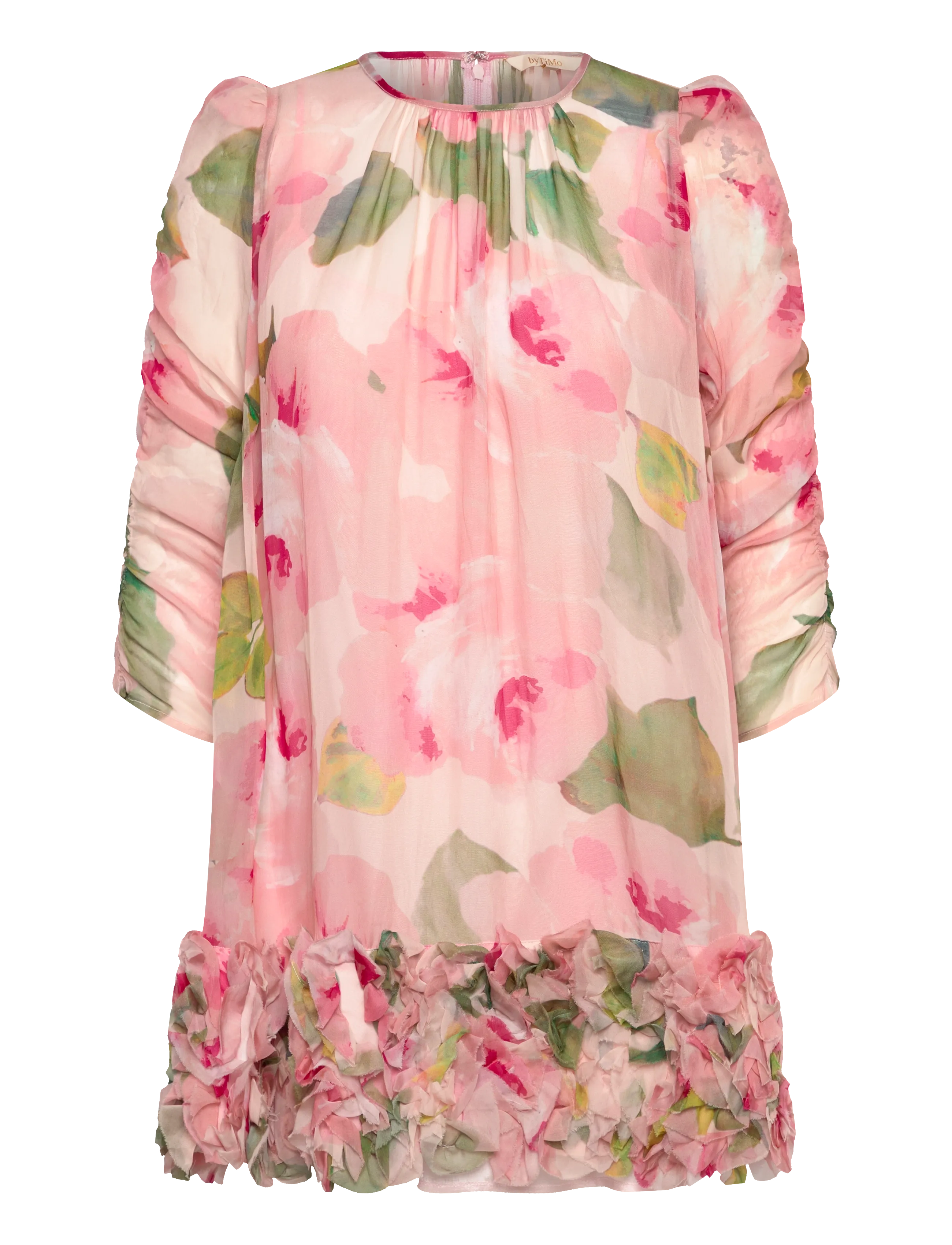 by Ti Mo Organza Frilly Dress - Modetrends - 582-ROSETTE / pink/rose