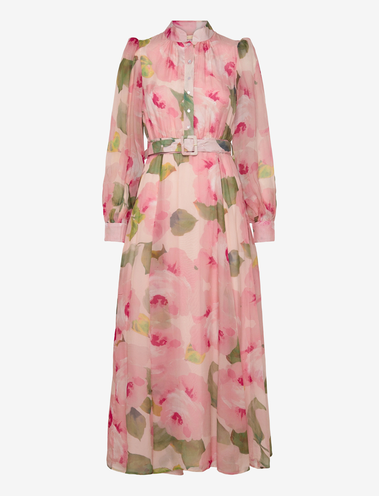 by Ti Mo - Organza Belt Dress - suvekleidid - 582-rosette - 0