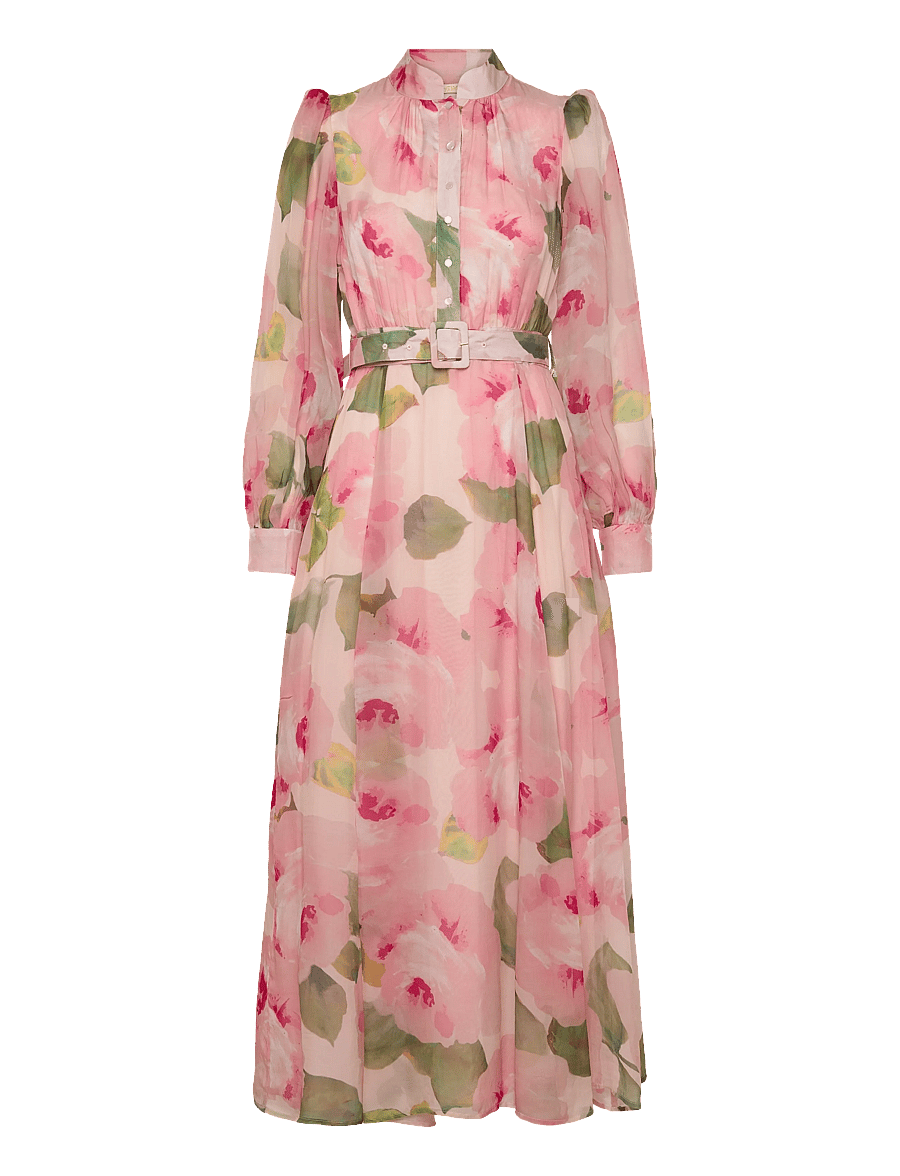 by Ti Mo - Organza Belt Dress - robes d'été - 582-rosette - 0