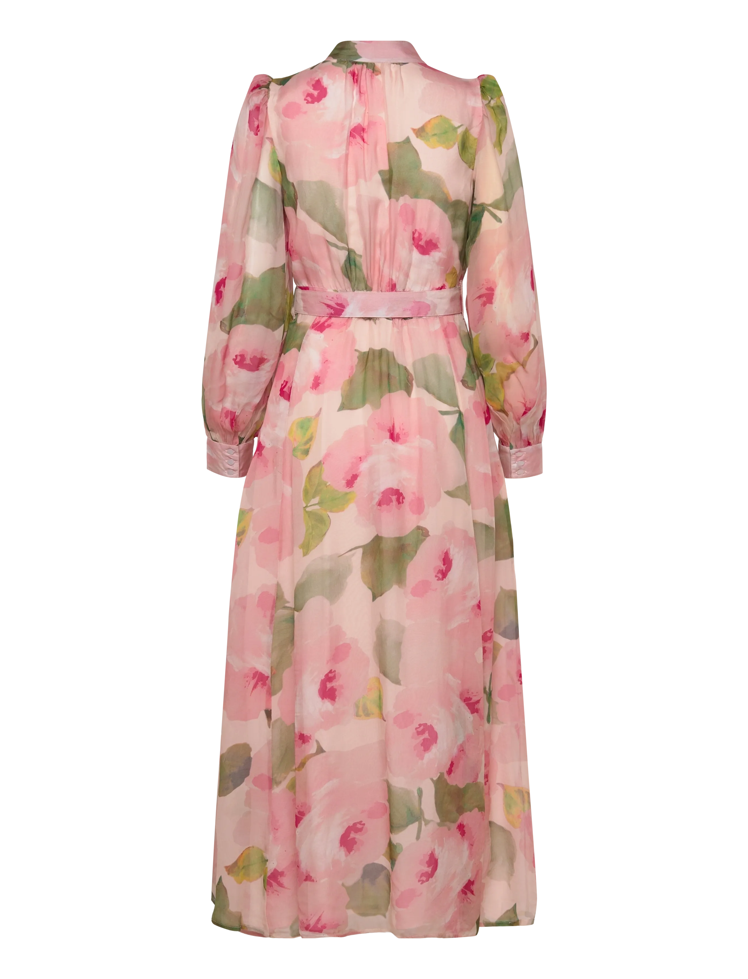 by Ti Mo - Organza Belt Dress - robes d'été - 582-rosette - 1