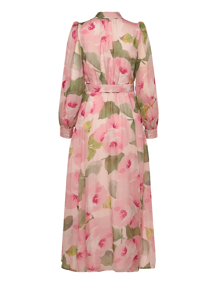 by Ti Mo - Organza Belt Dress - robes d'été - 582-rosette - 1