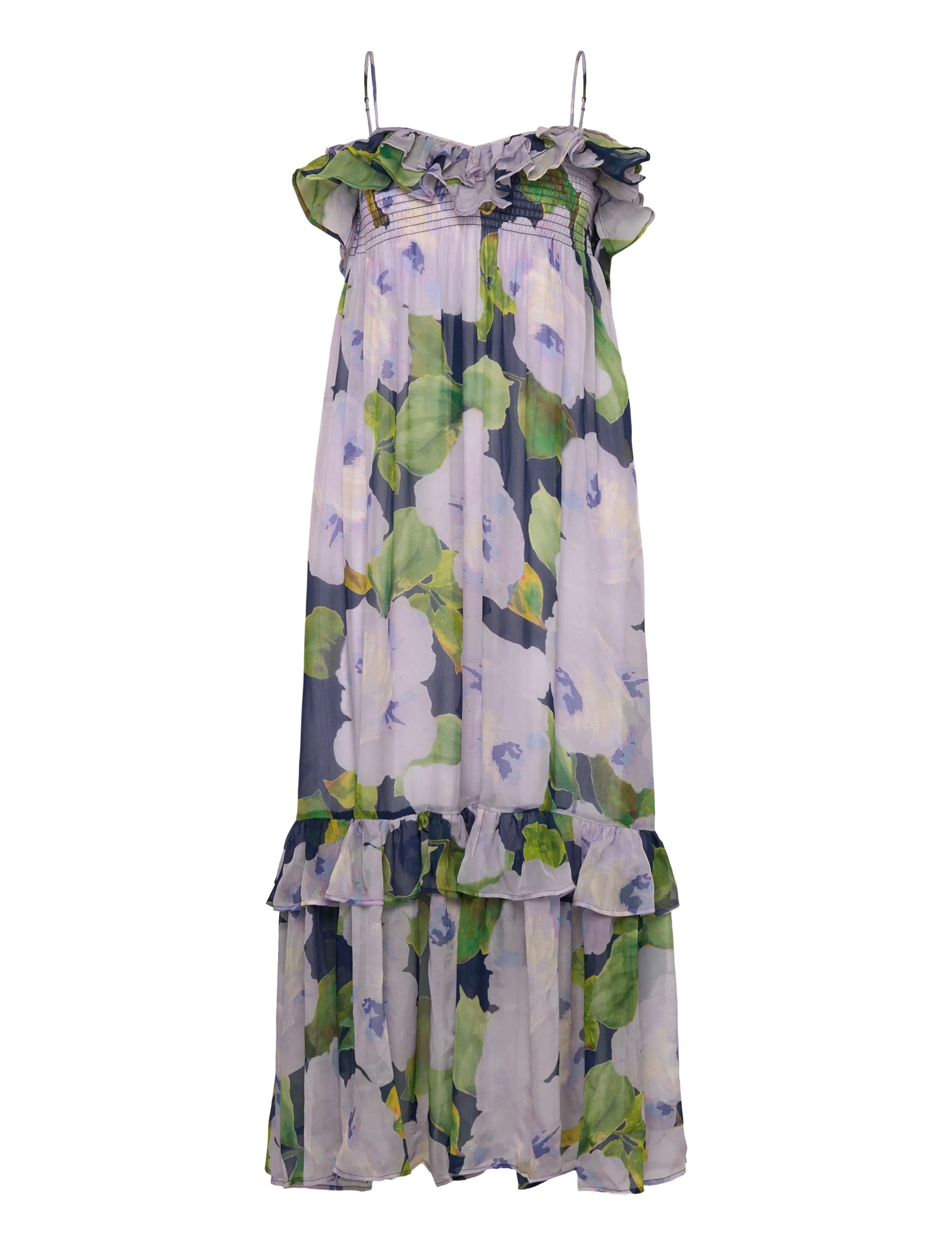 BY TI MO Organza Strap Kleid Lila - S - Damen