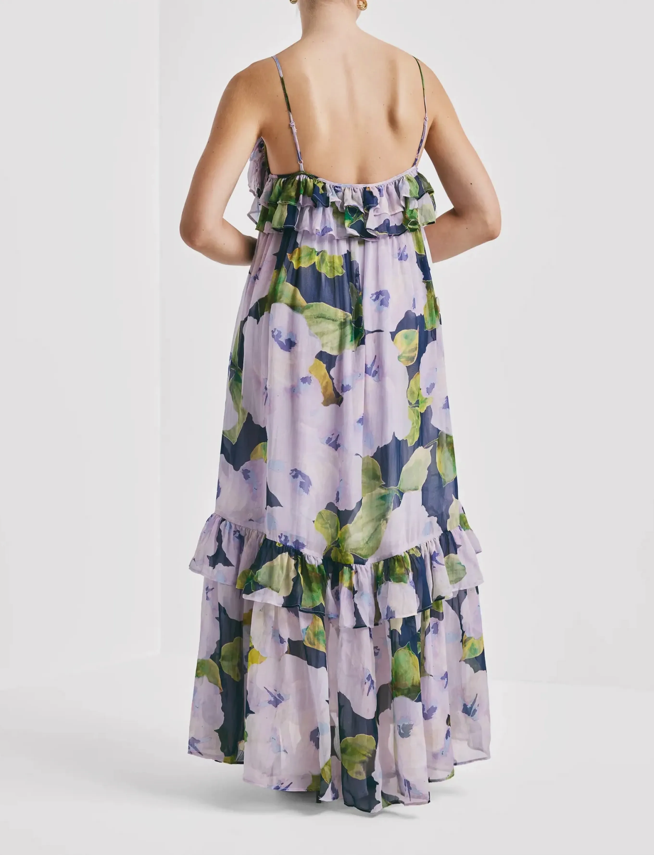 by Ti Mo - Organza Strap Dress - sommarklänningar - 581-viola - 3