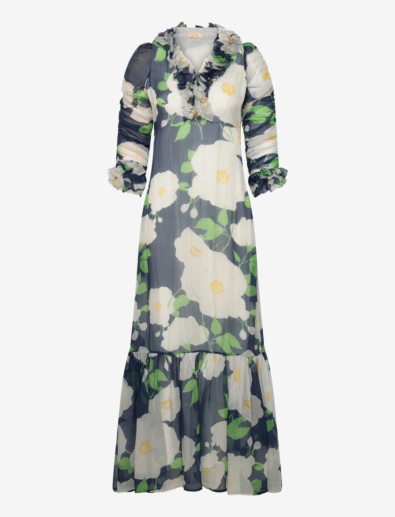 by Ti Mo - Organza Ruffle Dress - abendkleider - 580-flowergarden - 0