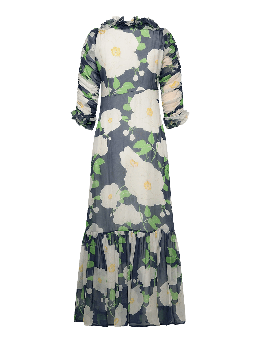 by Ti Mo - Organza Ruffle Dress - abendkleider - 580-flowergarden - 1
