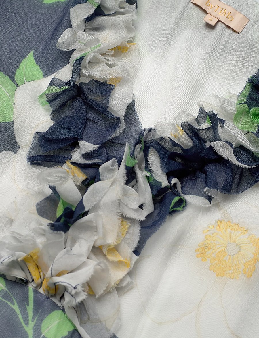 by Ti Mo - Organza Ruffle Dress - abendkleider - 580-flowergarden - 2