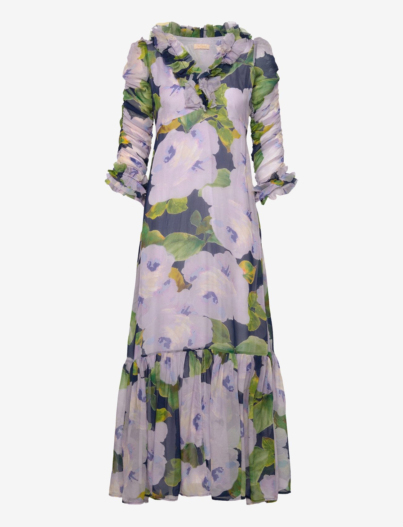 by Ti Mo - Organza Ruffle Dress - evening dresses - 581-viola - 0