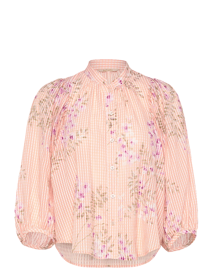 by Ti Mo - Checks Blouse - long sleeved blouses - 588 - flourish - 1