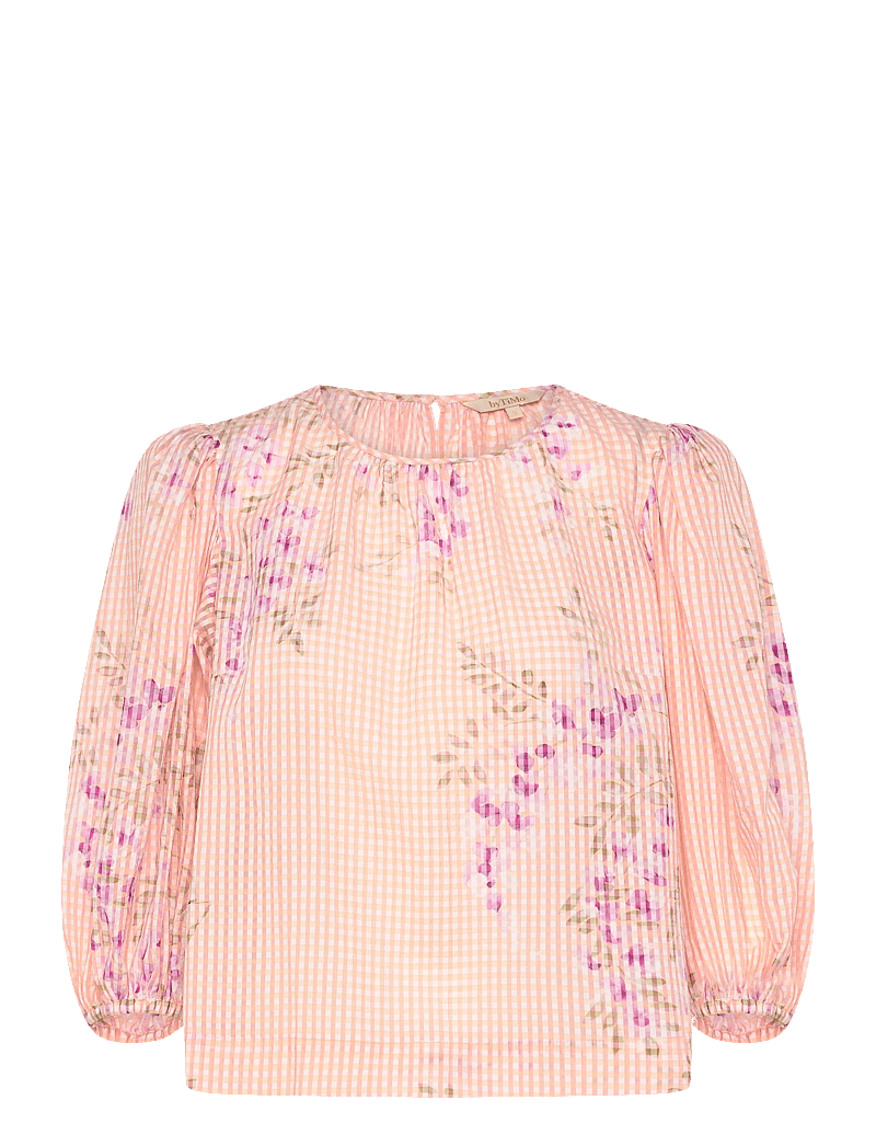 by Ti Mo - Checks Top - long sleeved blouses - 588 - flourish - 1