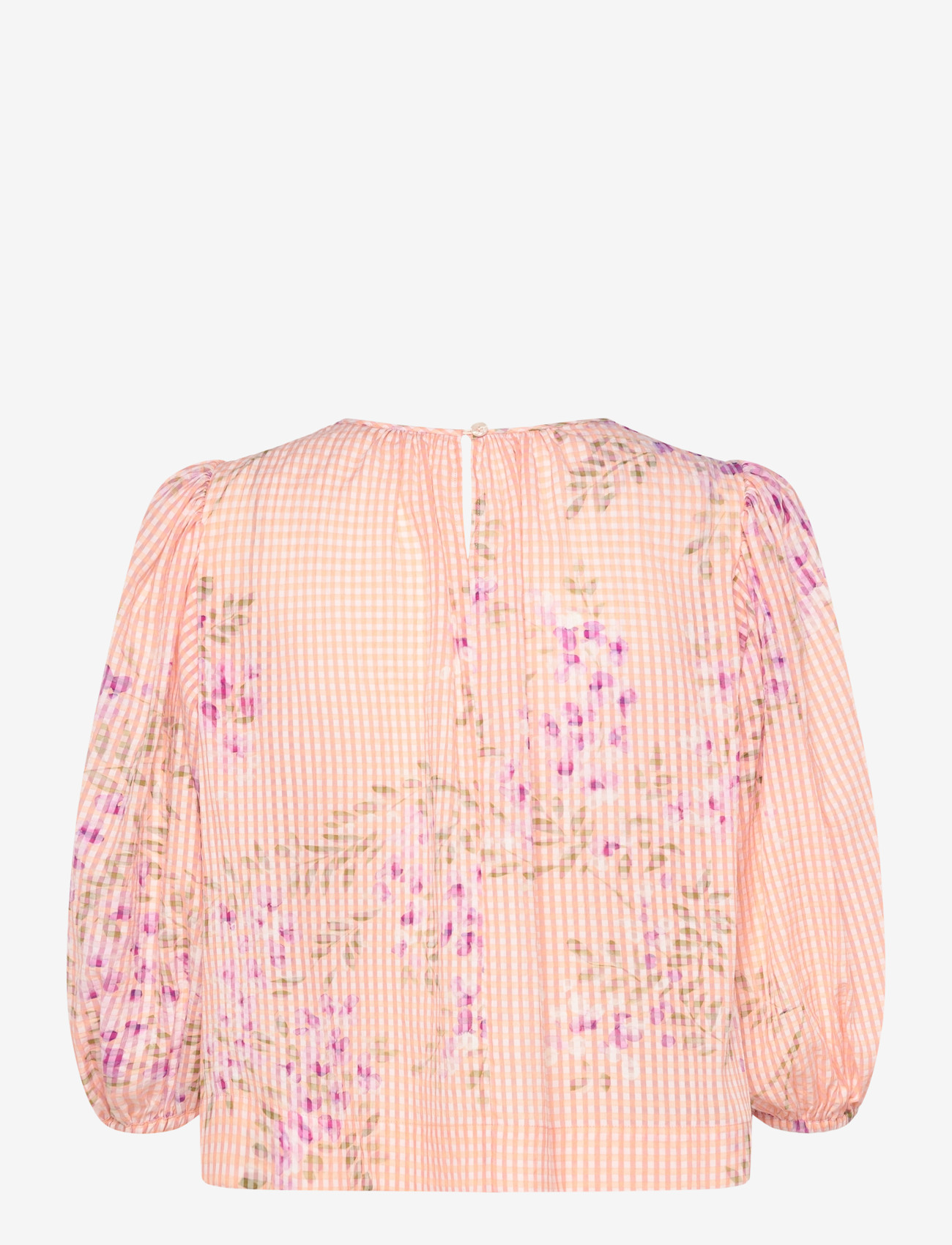 by Ti Mo - Checks Top - long sleeved blouses - 588 - flourish - 2