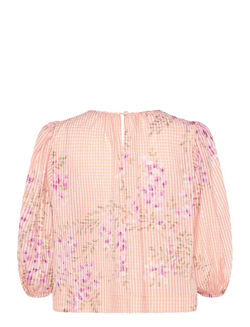 by Ti Mo - Checks Top - long sleeved blouses - 588 - flourish - 2