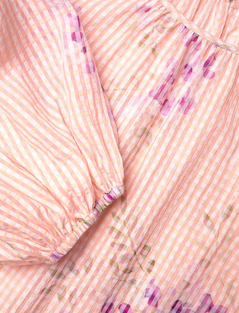 by Ti Mo - Checks Top - long sleeved blouses - 588 - flourish - 4